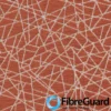 RED WEB DESIGN FABRIC