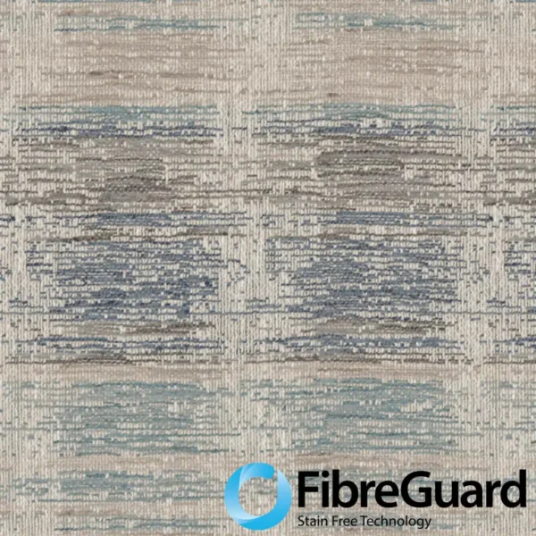 Aquarius Fabric - Stream by STRIPE LIGHT BLUE FABRIC