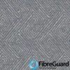 BLUE GEOMETRIC FABRIC