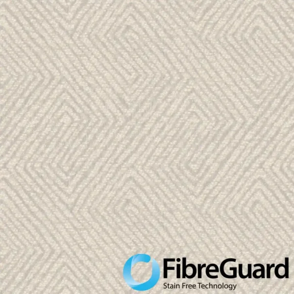 CREAM GEOMETRIC FABRIC