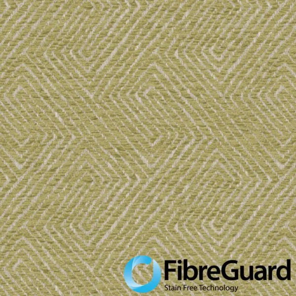 Nemea Fabric - Spring by GREEN GEOMETRIC FABRIC
