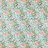 pink botanical woven fabric from William Morris & Co