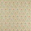 multicolour botanical linen fabric from William Morris & Co