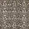 brown botanical linen fabric from William Morris & Co