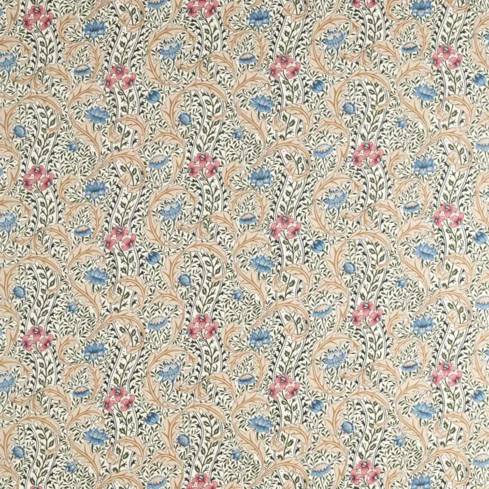 Wild Tulip & Vine Fabric - Multi swatch
