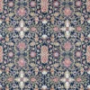 blue botanical woven fabric from William Morris & Co