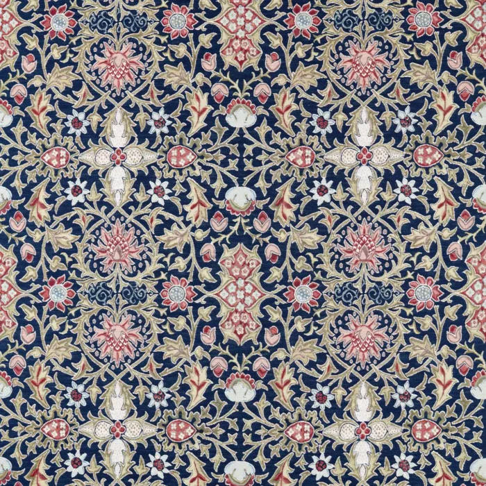 Wilton Weave Fabric - Indigo swatch
