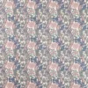 blue botanical embroideried fabric from William Morris & Co