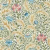 multicolour botanical wallpaper from william morris & co