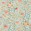 multicolour botanical wallpaper from william morris & co