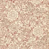 orange botanical wallpaper from william morris & co