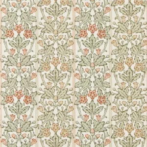 green botanical wallpaper from william morris & co