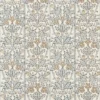 blue botanical wallpaper from william morris & co