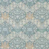 blue botanical wallpaper from william morris & co