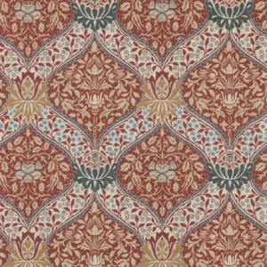 green botanical wallpaper from william morris & co