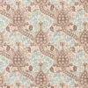 blue botanical wallpaper from william morris & co