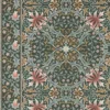 green botanical wallpaper from william morris & co