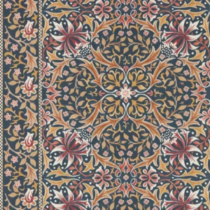 green botanical wallpaper from william morris & co