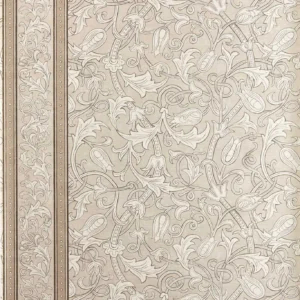pink botanical wallpaper from william morris & co