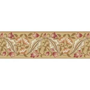 yellow botanical wallpaper from william morris & co