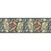 blue botanical wallpaper from william morris & co