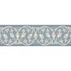 blue botanical wallpaper from william morris & co