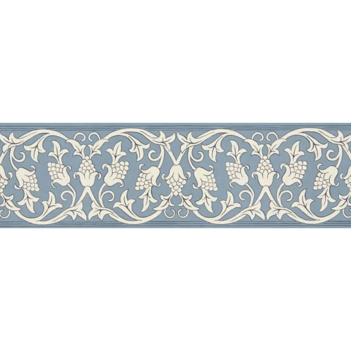 St Johns Border - River Wandle by blue botanical wallpaper from william morris & co
