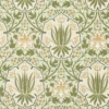 green botanical wallpaper from william morris & co