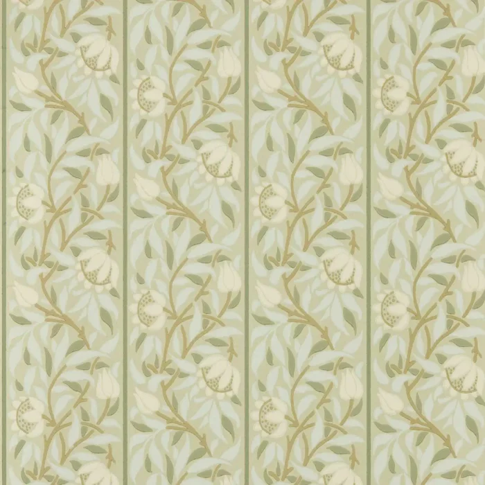 Peony Trellis Wallpaper - Sage swatch