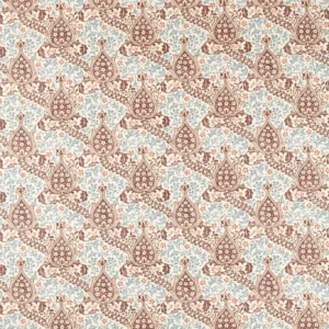 blue botanical printed fabric from William Morris & Co