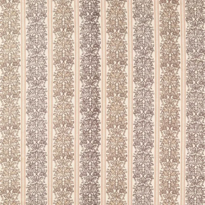 Oak & Blossom Weave Fabric - Chestnut swatch