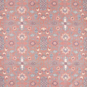 green botanical woven fabric from William Morris & Co