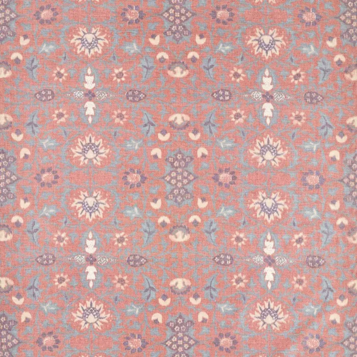 Wilton Warp Print Fabric - Madder swatch