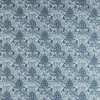 blue botanical embroideried fabric from William Morris & Co