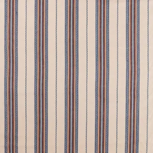 multicolour striped woven fabric from William Morris & Co
