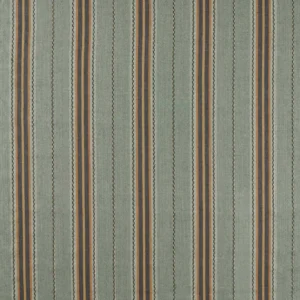 green striped woven fabric from William Morris & Co