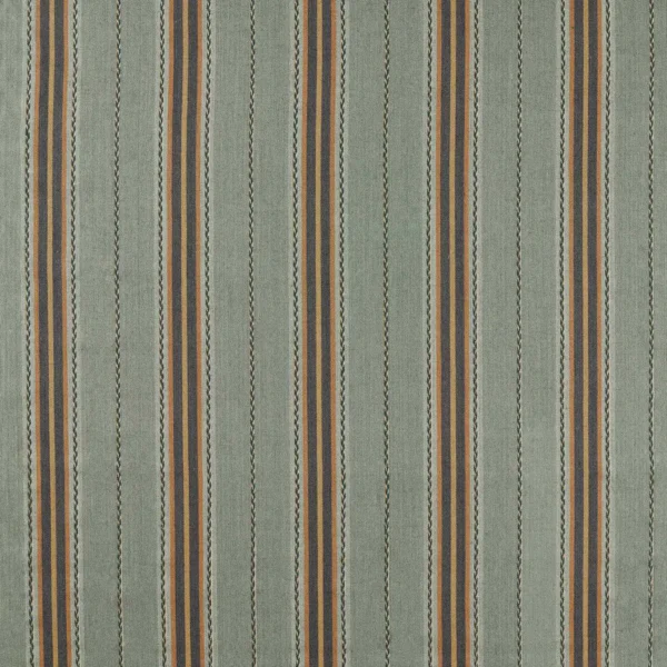 green striped woven fabric from William Morris & Co