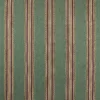 green striped woven fabric from William Morris & Co