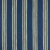 blue striped woven fabric from William Morris & Co