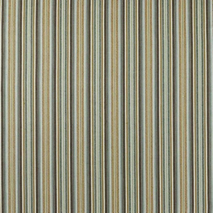 Woodford Stripe Fabric - Teal swatch