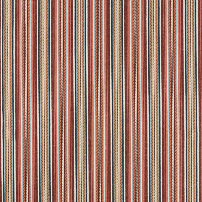 Woodford Stripe Fabric - Mulberry swatch