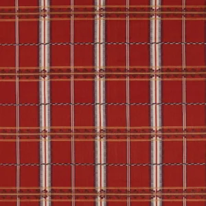 red striped woven fabric from William Morris & Co