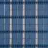 blue striped woven fabric from William Morris & Co