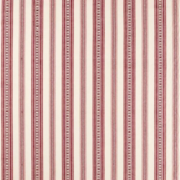 red striped woven fabric from William Morris & Co