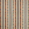 multicolour striped woven fabric from William Morris & Co