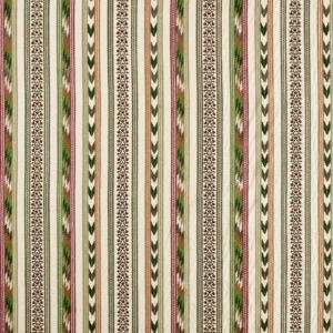green striped woven fabric from William Morris & Co