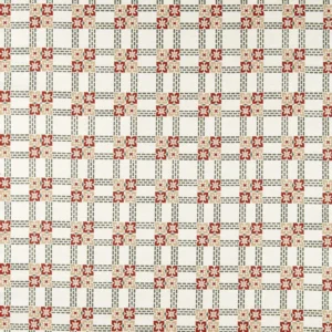 red striped woven fabric from William Morris & Co