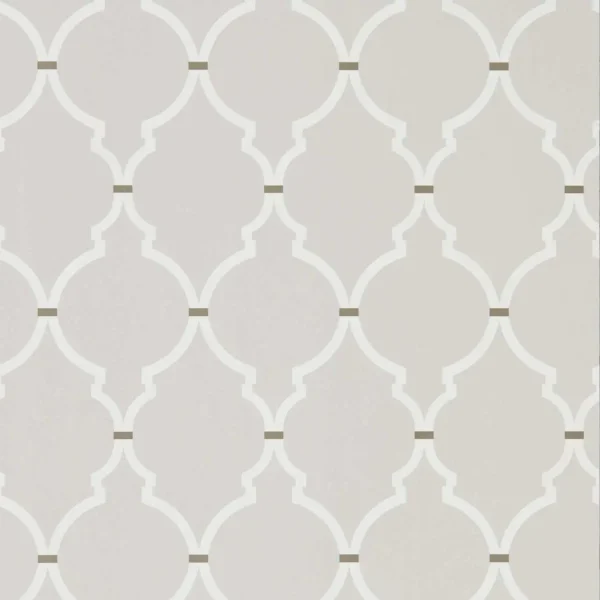 neutral geometric wallpaper from sanderson