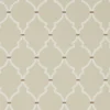 brown geometric wallpaper from sanderson
