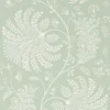 blue botanical wallpaper from sanderson